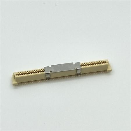 厂家BTB0.8板对板连接器公母座双排2X50PIN合高5.0 环保材料耐温