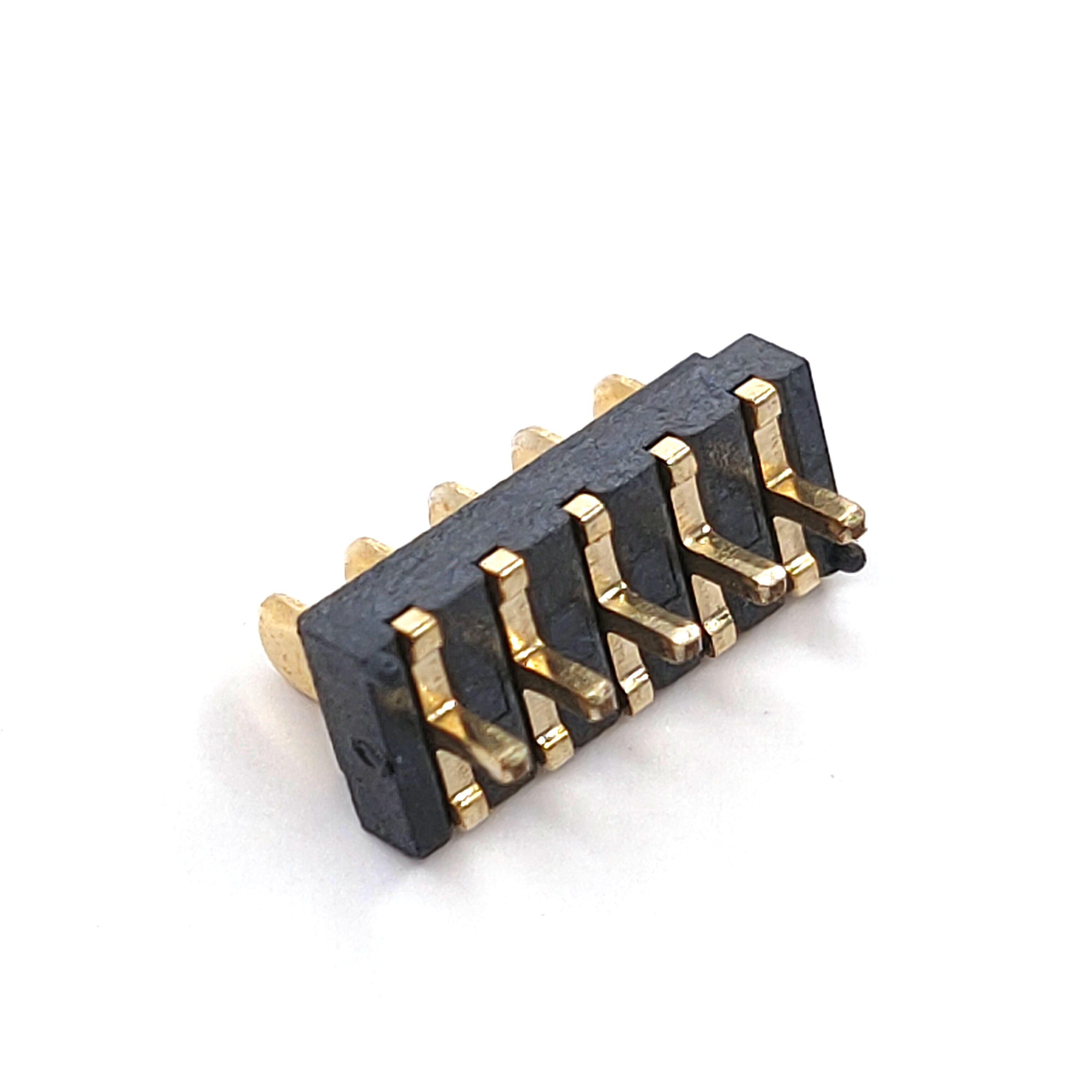 电池座公座，2.0MM，立贴，带2柱